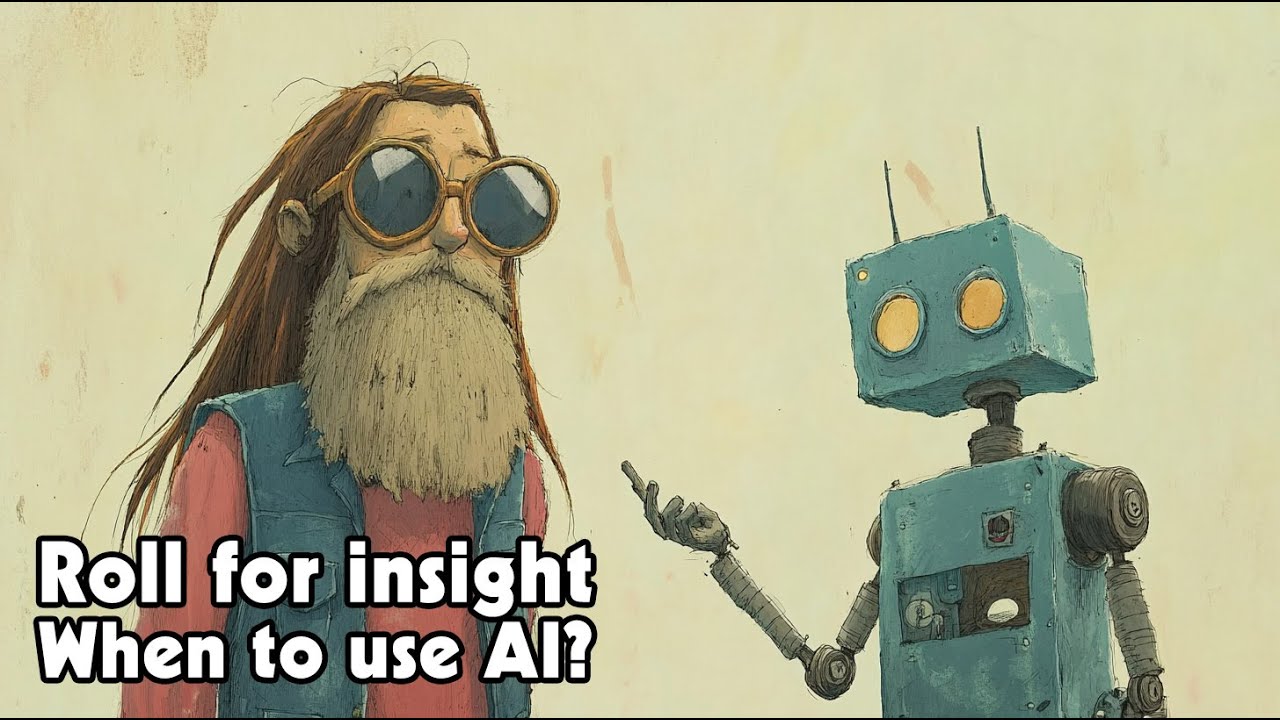 Roll for Insight: When to use AI? - YouTube