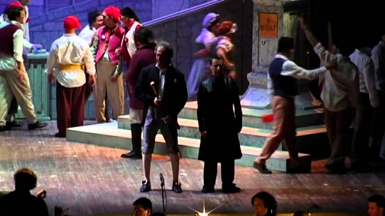 Umberto Giordano, "Andrea Chenier" - Ecco laggiù Gerard! [...] Viva Robespierre