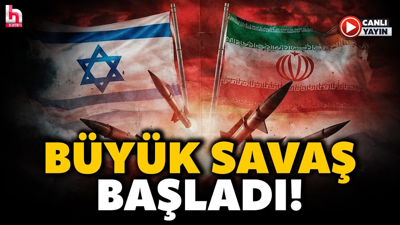 #CANLI | SAVAŞ BAŞLADI! İsrail, Tahran'ı Bombalıyor! Bölge Cehennemi Yaşıyor!