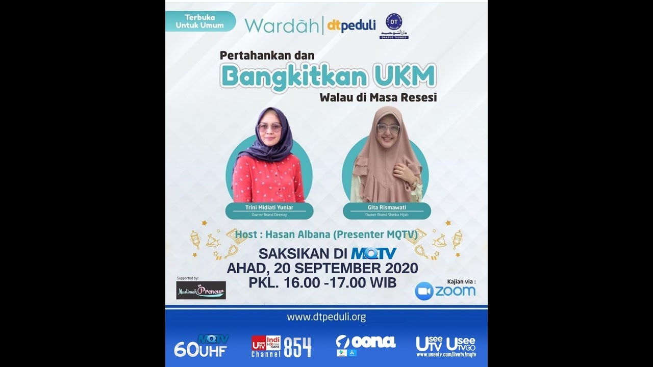 Wardah Goes To Community Pertahankan Bangkitkan UKM Walau Di Masa Resesi YouTube