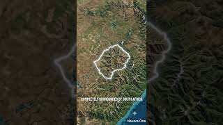 The World's Most Unique Country Border 🌎| Nexora | #education #facts #youtubeshorts #geography