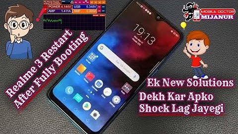 Realme Ajab Type Restarting Ka Ek New Solutions |Dekh Kar Apko Shock Lag Jayegi@MobileDoctorMIJANUR