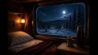 A Night on a Soviet Sleeper Train in 1987 | Train Sounds for Sleep (3 Hours)