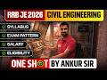 RRB JE 2026 || CIVIL ENGINEERING || पूरा निचोड़ || आपके मन के हर सवाल का जवाब एक विडियो में || #rrbje