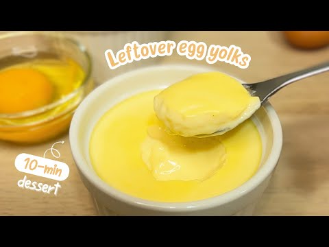 Pudding Recipe With Egg Yolks