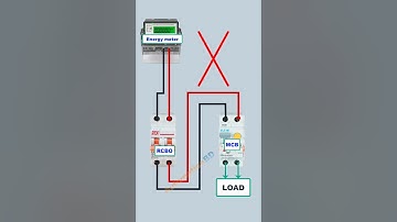 RCBO correct Connection at home. #AutomationBD