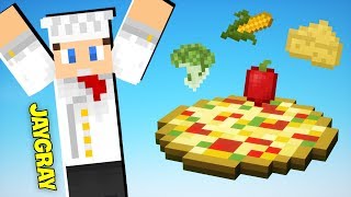 JAYGRAY THỬ THÁCH 24H LÀM BÁNH PIZZA TRONG MINECRAFT*MỞ CỬA HÀNG BÁN PIZZA CHO ANH PRO