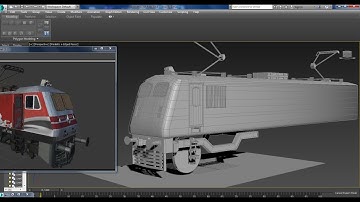 3dsMax Tutorials, Tutorial on Modeling a WAP 5 Locomotive Engine in 3dsmax ( Part 5)