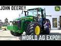 John deere booth at the world ag expo 