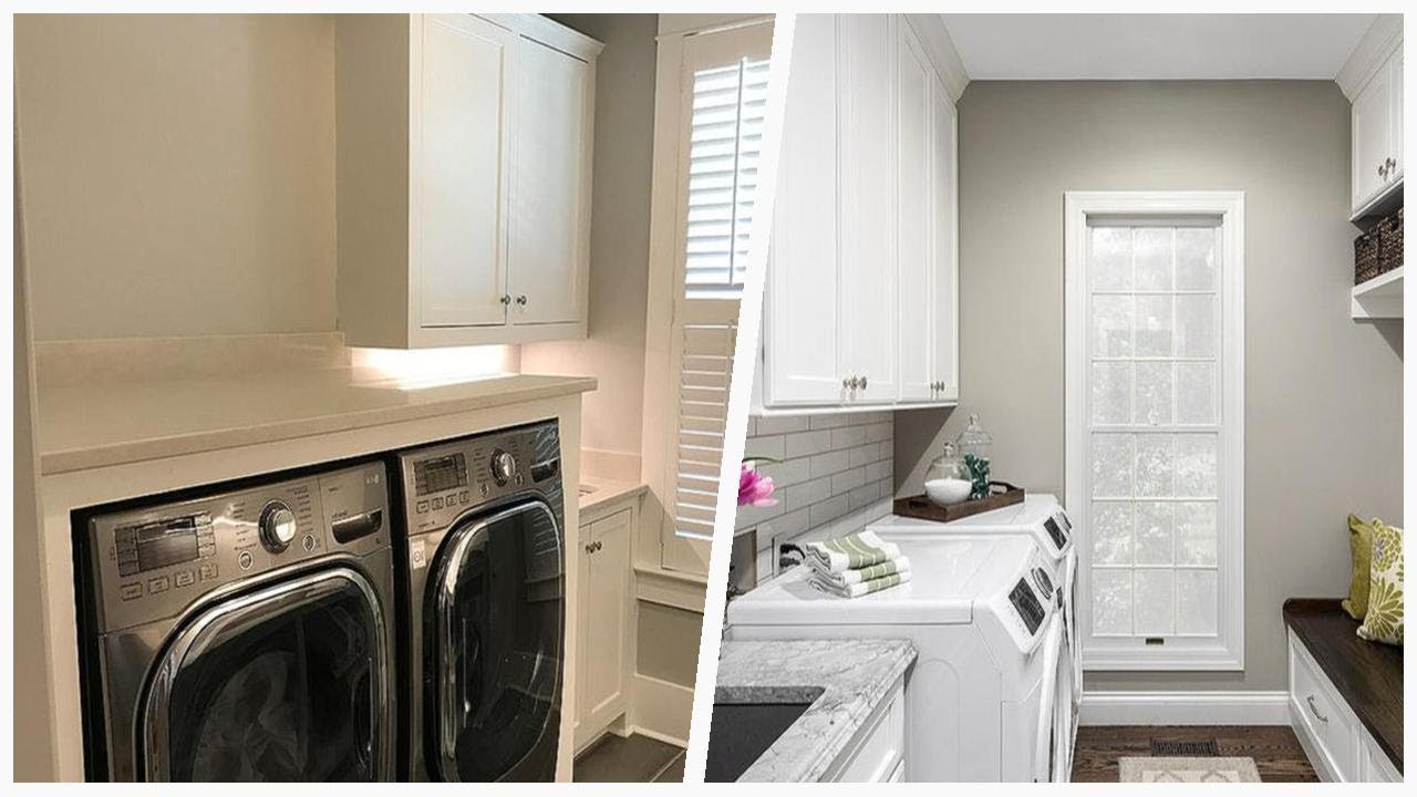 Stunning Ideas for Black and Gray Laundry Room Makeovers | Designer ...