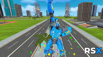 Optimus Prime Robot – Robot Battle Game 2025 (Stage 5 & 6) | Android Gameplay