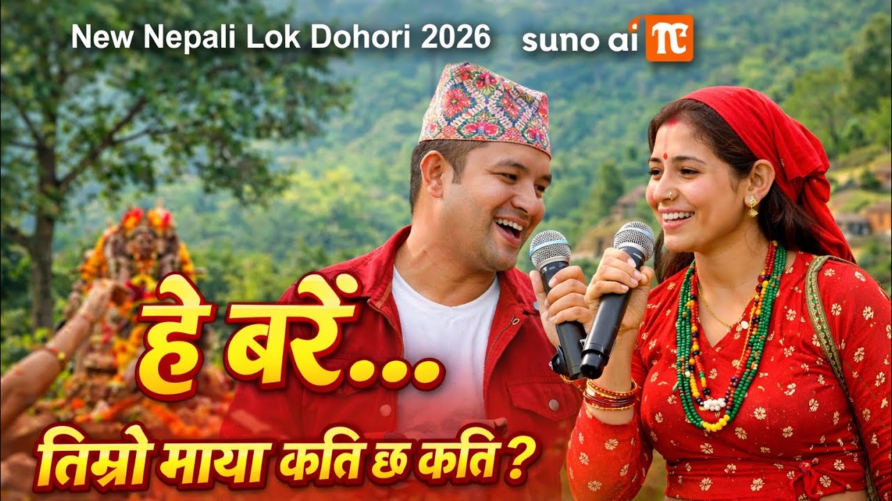  New Nepali Lok Dohori Song 2026 / तिम्रो माया कति छ कति?Nepali folk song 2026/Dipendra thapa song 