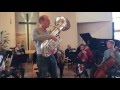 Baadsvik rehearses ordner seg with string orchestra musica vitae