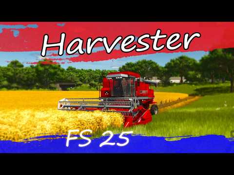 Farming Simulator 25: Harvester | Beginner Guide Harvesting Grains