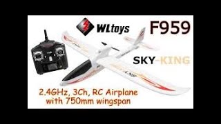 WLtoys cheap r.t.f. rc plane SKY KING screenshot 4