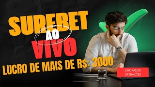 Surebet AO VIVO: Como Lucrei R$3.011 em Apenas 3 Horas screenshot 1