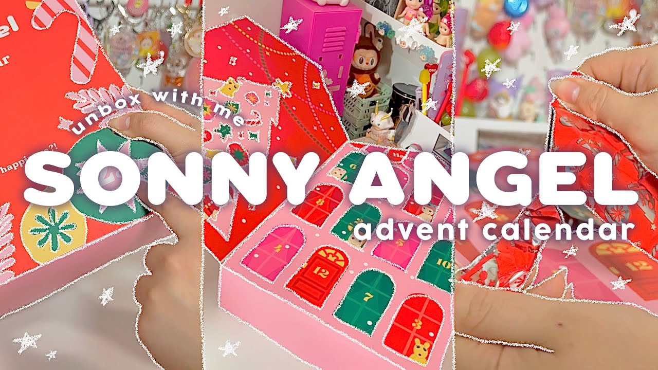 unboxing the entire sonny angel advent calendar 🎄❄️🎁 - YouTube