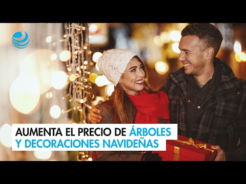 Aumenta el precio de árboles y decoraciones navideñas