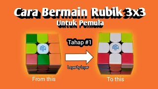 Cara bermain rubik 3x3 untuk pemula ...