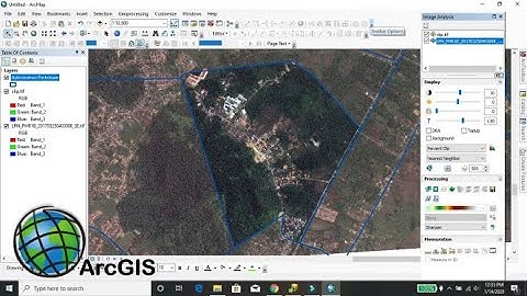 Cara Mudah Crop / Clip / Memotong Citra Raster Di ArcGIS