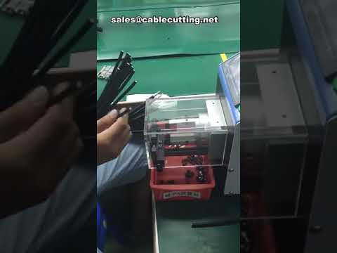 9 Layers Coaxial Cable Stripping Machine With Rotary Knife