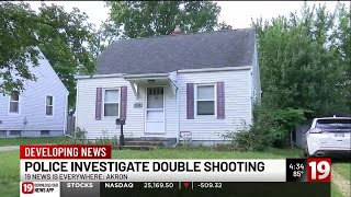 Akron Police investigating double shooting