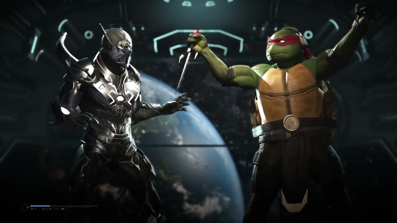 Blue Beetle v Raphael (TMNT)