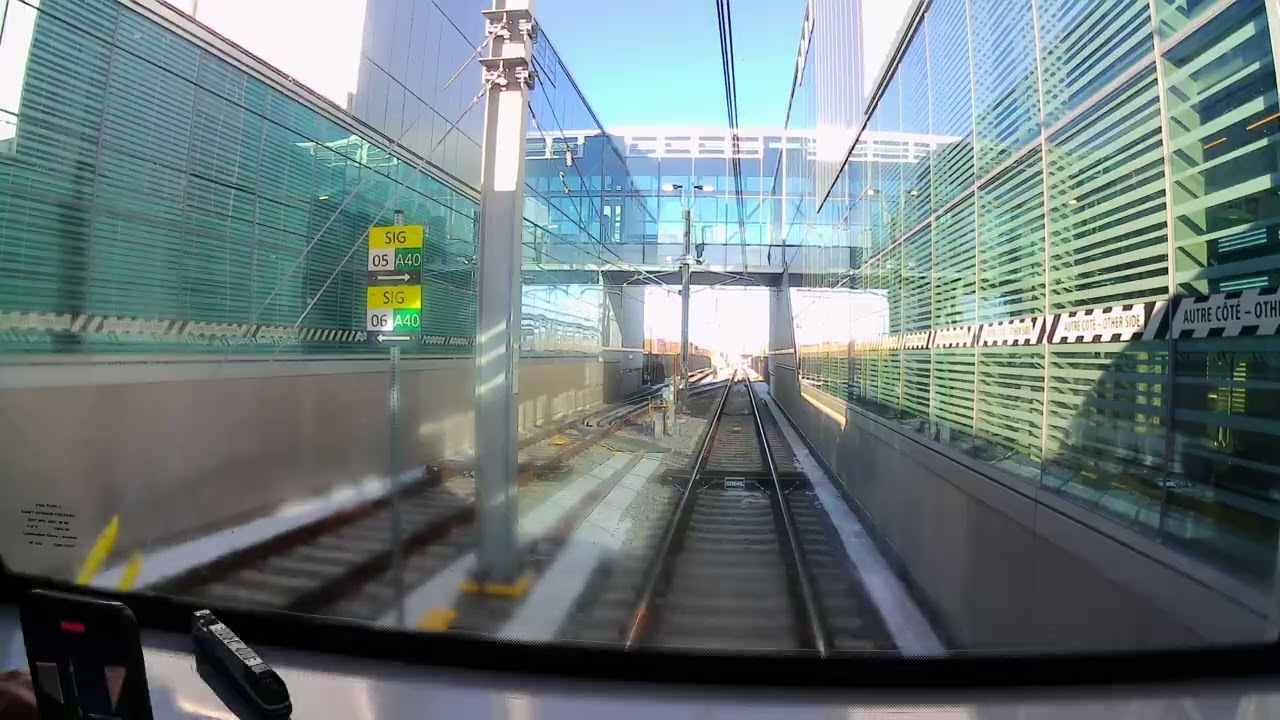 Cab Ride REM A4 Deux-Montagnes Timelapse