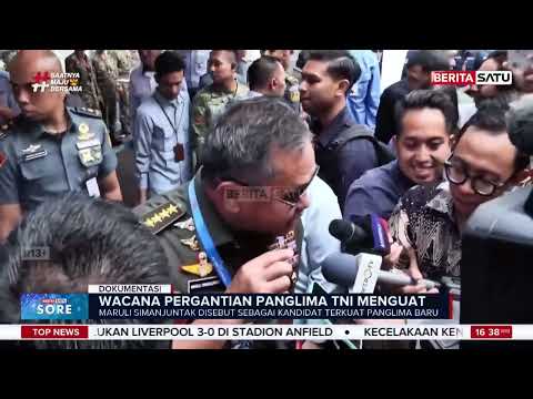 Wacana Pergantian Panglima TNI Menguat, Ini Respons KSAD | Beritasatu Sore