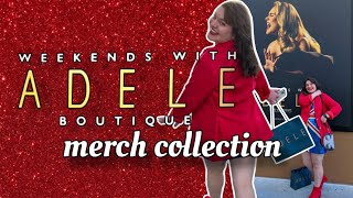 Weekends with Adele: my merch collection 