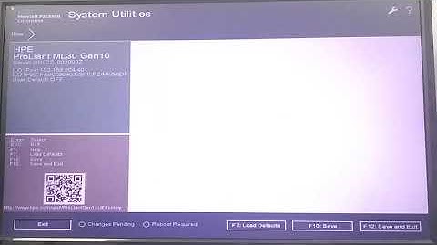 HP ProLiant ml30 gen10 raid1 configuration