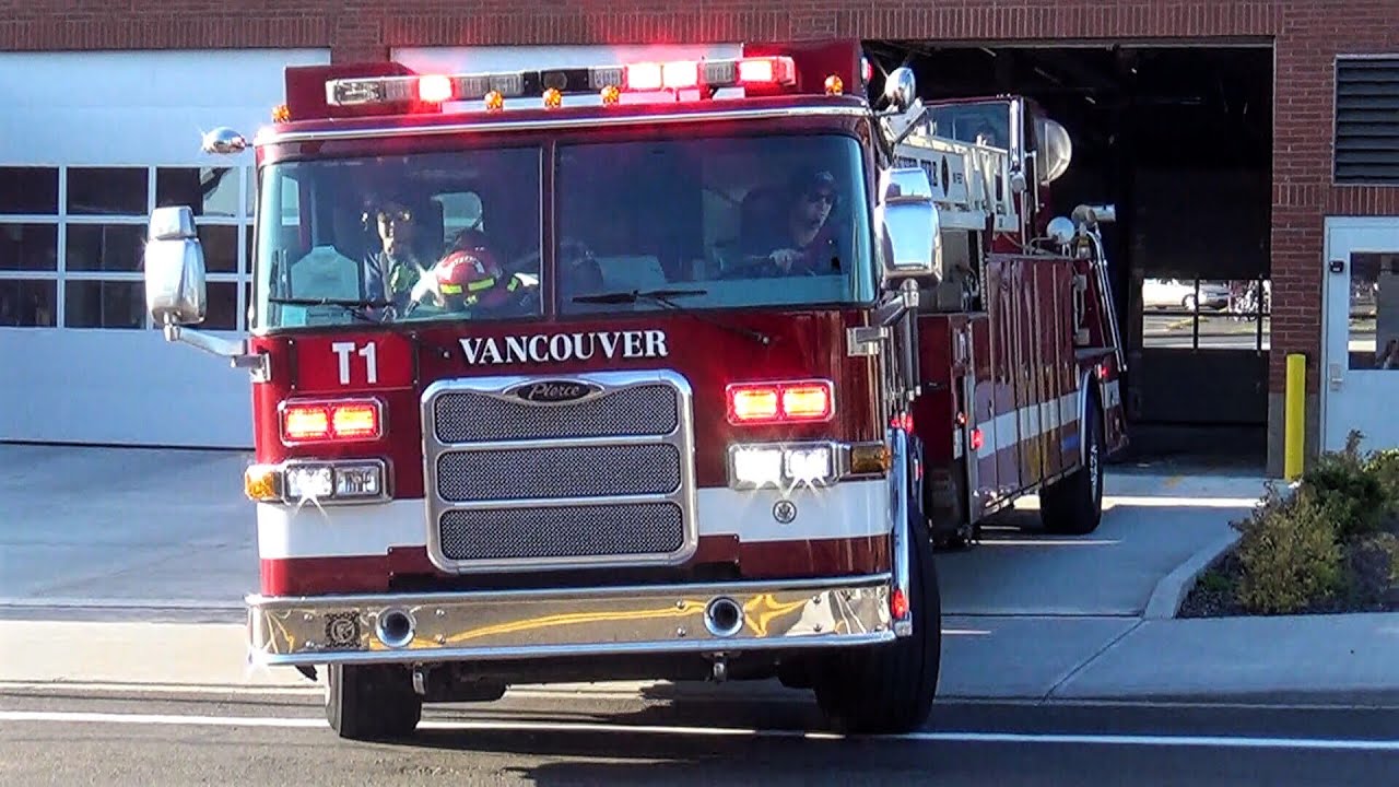 Vancouver Fire Dept. Truck 1 - YouTube