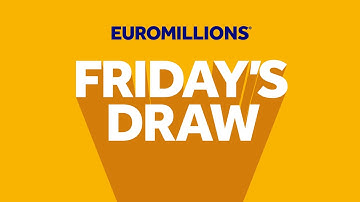 The National Lottery EuroMillions draw results from Friday 19 December 2025