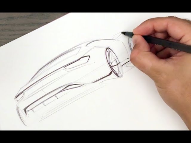 9 Steps to Sketch a Car with Markers – Sketch Monkey Store