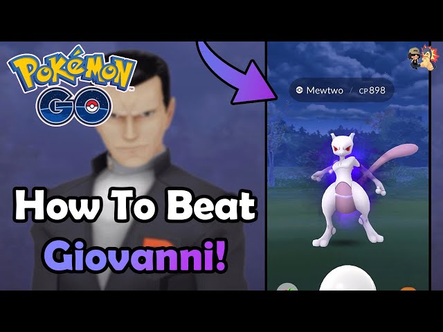 How To Beat Giovanni Shadow Mewtwo In Pokémon GO! (2022)