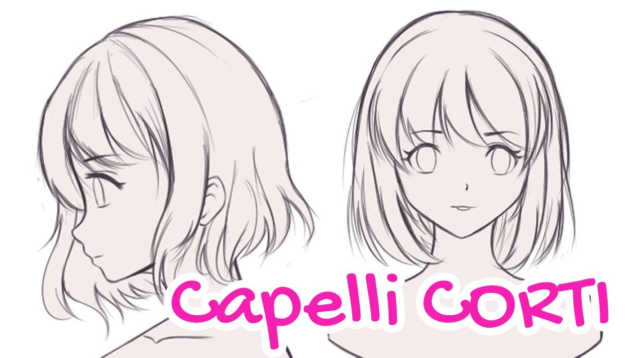 Come disegnare manga - i capelli corti 