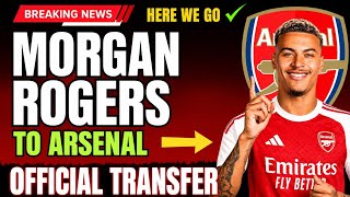 🚨 Arsenal Transfer Bombshell: Morgan Rogers Move Heating Up Fast!