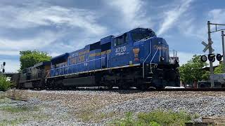 CSX 4720 "We Are One" Leads E320 NorthBound, SD70AC Rear DPUs