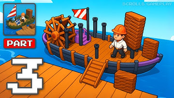 Ship Craft: Seaport Tycoon - Gameplay Walkthrough Part 3 - Build Ships Rule The Port (iOS, Android)