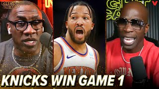 Unc & Ocho react to Knicks beating Pacers in Game 1: Jalen Brunson drops 43 | Nightcap