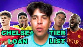 Chelsea Players Out on Loan TIER LIST