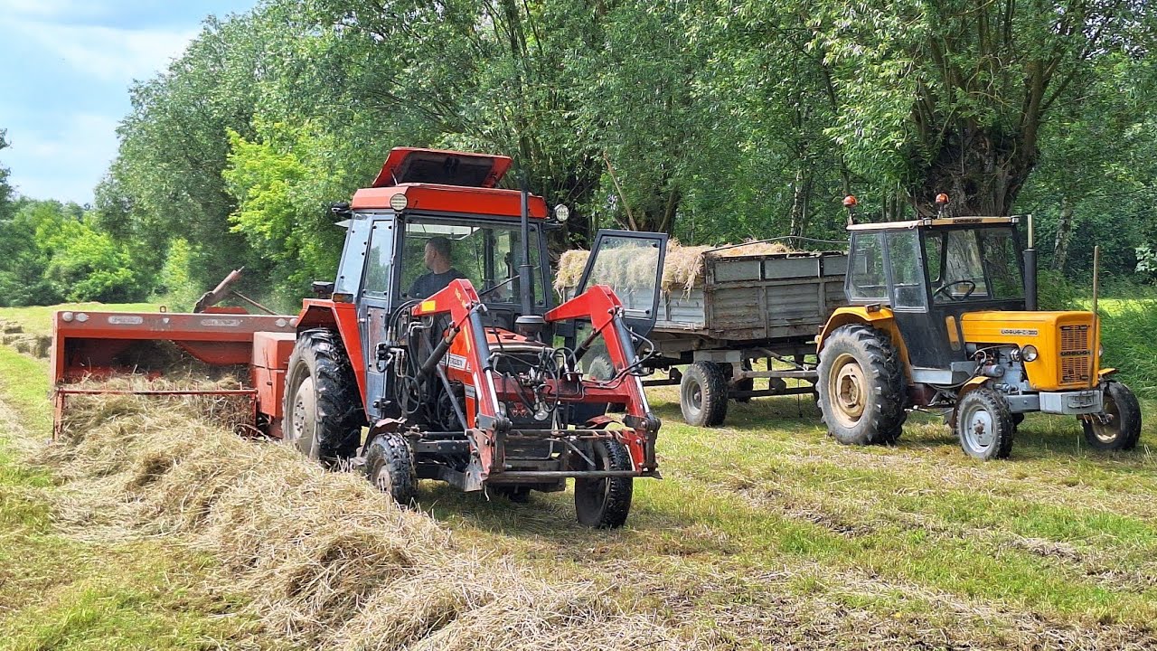 🔥 Sianokosy 2025 w pigułce 🔥 Zbiór siana jak za dawnych lat 🔥 Agro Bracia🔥