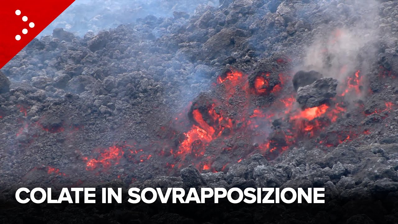 Etna, le colate si sovrappongono nella Valle del Bove: il sopralluogo dell'INGV