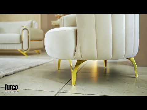 Royal Beige Sofa Set