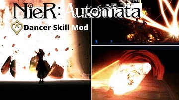 FFXIV - [DNC] Nier Automata DANCER Ability VFX MOD (1.1)
