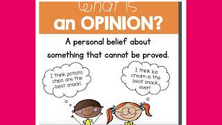 Opinion Writing   Editing & Revising