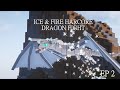 Minecraft hardcore ice and fire dragon mod challenge ep 2 dragon fight