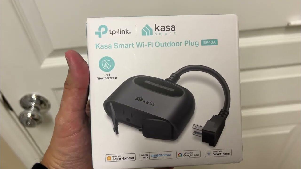 Kasa Apple HomeKit Outdoor Smart Plug Review, Perfect for HomeKit