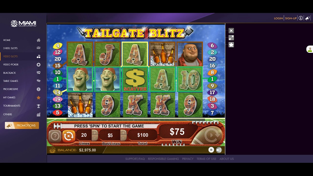 Tailgate Blitz Video Slot Game Review