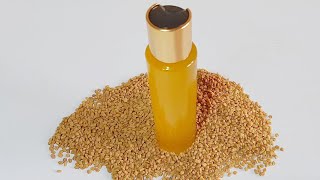 Health benefits of Fenugreek seeds | Fenugreek oil for breast enlargement & hair growth